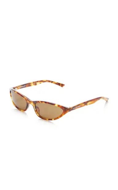 Balenciaga Neo Cay-Eye Acetate Sunglasses | Thumbnail 3