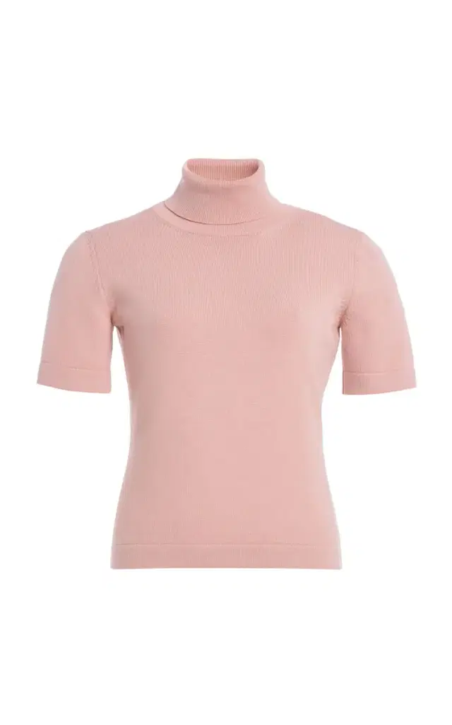 Turtleneck Wool Top