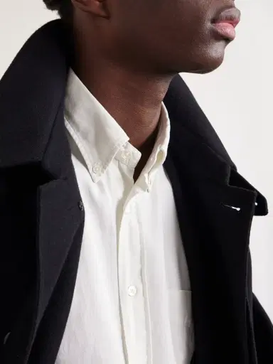 Hartford Pitt Button-Down Collar TENCEL™ Lyocell, Cotton and Linen-Blend Shirt - Men | Thumbnail 5 Hartford Pitt Button-Down Collar TENCEL™ Lyocell, Cotton and Linen-Blend Shirt - Men | Thumbnail 5