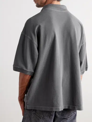 AGOLDE Curren Cotton-Jersey Polo Shirt - Men | Thumbnail 4 AGOLDE Curren Cotton-Jersey Polo Shirt - Men | Thumbnail 4
