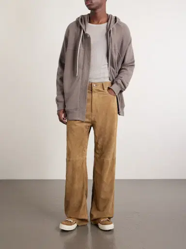 Rick Owens Organic Cotton-Terry Zip-Up Hoodie - Men | Thumbnail 2