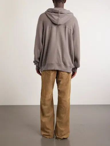Rick Owens Organic Cotton-Terry Zip-Up Hoodie - Men | Thumbnail 4