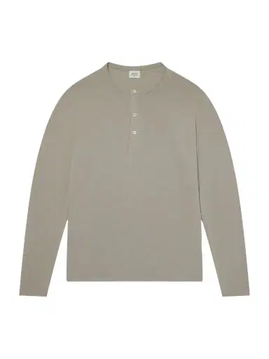 Hartford Garment-Dyed Lyocell and Cotton-Blend Jersey Henley Shirt - Men | Thumbnail 1 Hartford Garment-Dyed Lyocell and Cotton-Blend Jersey Henley Shirt - Men | Thumbnail 1