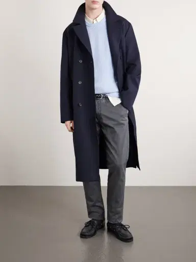 Slowear Slim-Fit Tapered Stretch-Cotton Gabardine Trousers - Men | Thumbnail 2
