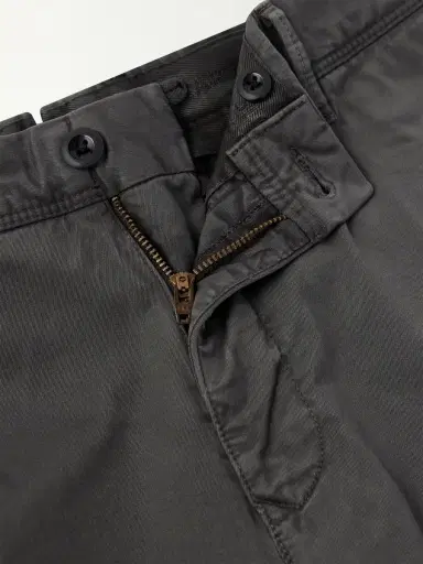 Slowear Slim-Fit Tapered Stretch-Cotton Gabardine Trousers - Men | Thumbnail 5
