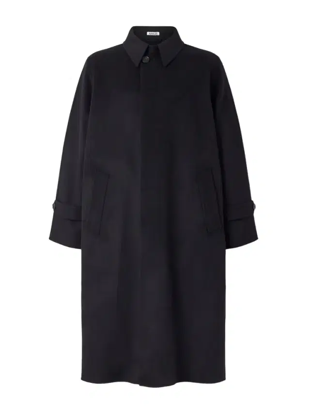 Auralee Melton Wool Coat - Men