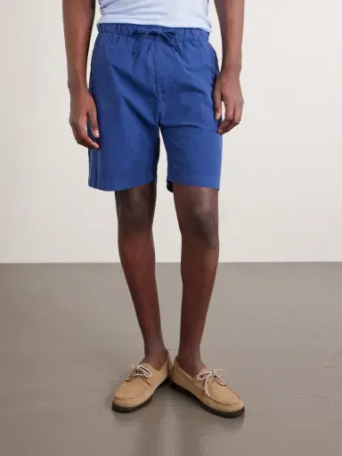 Hartford Joggy Slim-Fit Cotton Drawstring Shorts - Men | Thumbnail 3