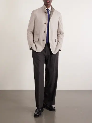 dunhill Super 130s Wool Jacket - Men | Thumbnail 2