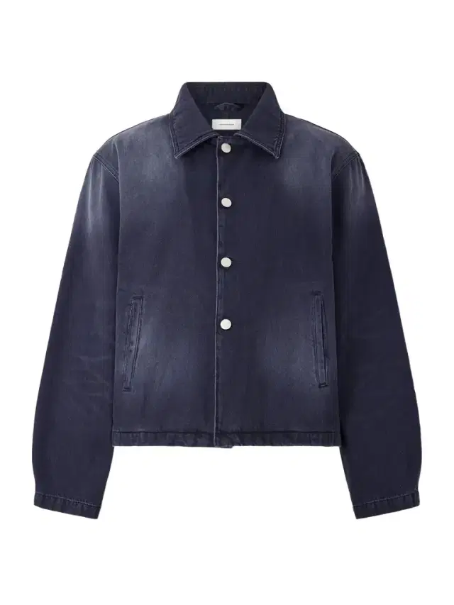 mfpen Union Cropped Garment-Dyed Organic Denim Jacket - Men