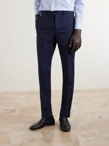 Slowear Tapered Stretch-Cotton Trousers - Men | Thumbnail 3