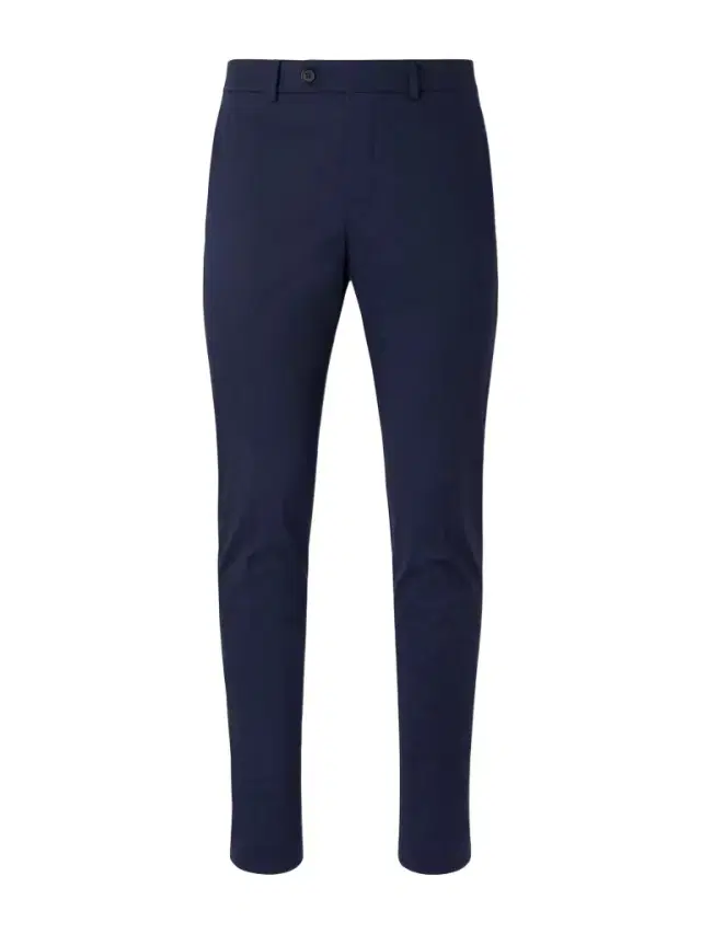 Tapered Stretch-Cotton Trousers - Men
