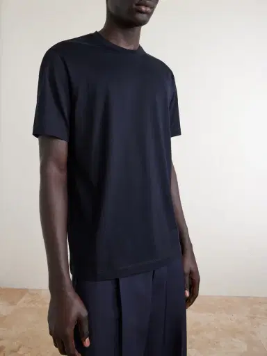 Slowear Cotton and Silk-Blend Jersey T-Shirt - Men | Thumbnail 3