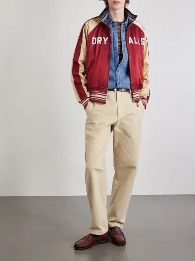 Human Made Reversible Logo-Appliquéd Cotton-Blend Satin Bomber Jacket - Men | Thumbnail 2 Human Made Reversible Logo-Appliquéd Cotton-Blend Satin Bomber Jacket - Men | Thumbnail 2