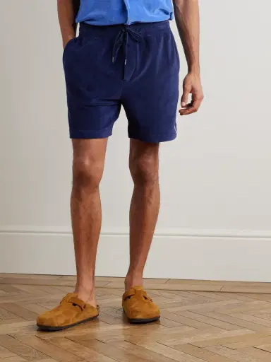 Polo Ralph Lauren Cotton-Blend Terry Drawstring Shorts - Men | Thumbnail 3 Polo Ralph Lauren Cotton-Blend Terry Drawstring Shorts - Men | Thumbnail 3