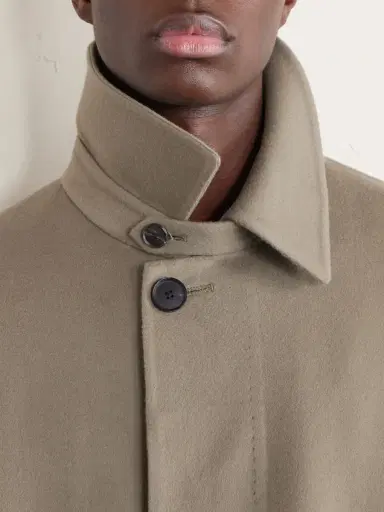 Auralee Melton Wool Coat - Men | Thumbnail 5