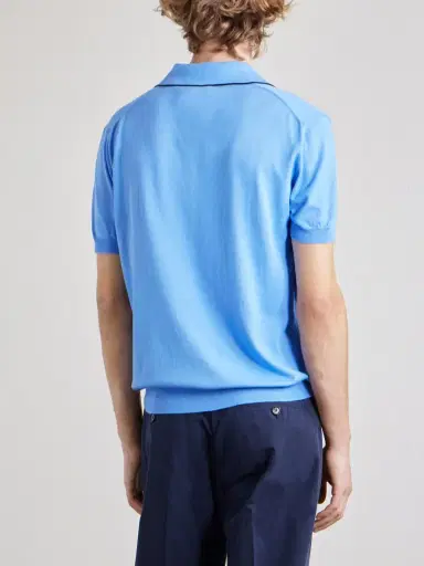 Tom Ford Sea Island Cotton and Silk-Blend Polo Shirt - Men | Thumbnail 4