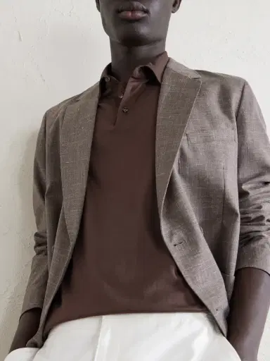Slowear Cotton and Silk-Blend Jersey Polo Shirt - Men | Thumbnail 5 Slowear Cotton and Silk-Blend Jersey Polo Shirt - Men | Thumbnail 5