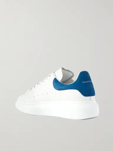 Alexander McQueen Exaggerated-Sole Leather Sneakers - Men | Thumbnail 4 Alexander McQueen Exaggerated-Sole Leather Sneakers - Men | Thumbnail 4