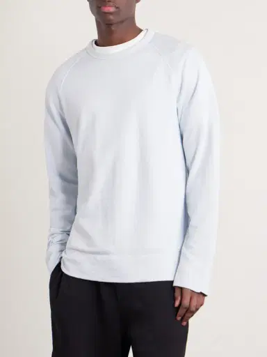 James Perse Supima Cotton-Jersey Sweatshirt - Men | Thumbnail 3 James Perse Supima Cotton-Jersey Sweatshirt - Men | Thumbnail 3
