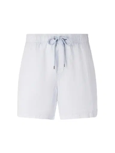James Perse Straight-Leg Garment-Dyed Linen Drawstring Shorts - Men | Thumbnail 1