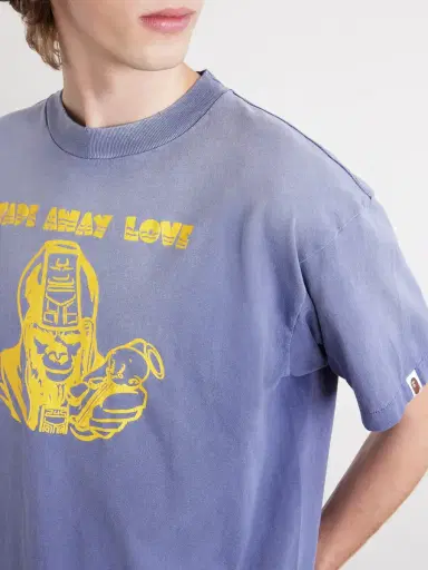 SAINT Mxxxxxx BAPE® Distressed Printed Cotton-Jersey T-Shirt - Men | Thumbnail 5