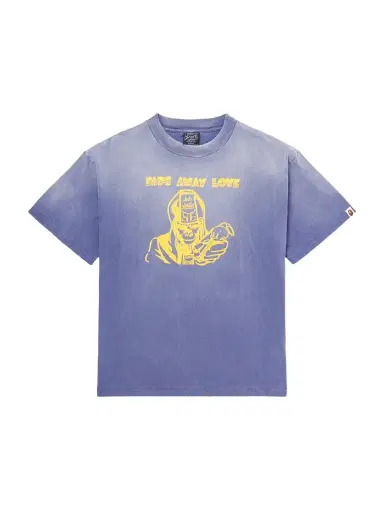SAINT Mxxxxxx BAPE® Distressed Printed Cotton-Jersey T-Shirt - Men | Thumbnail 1