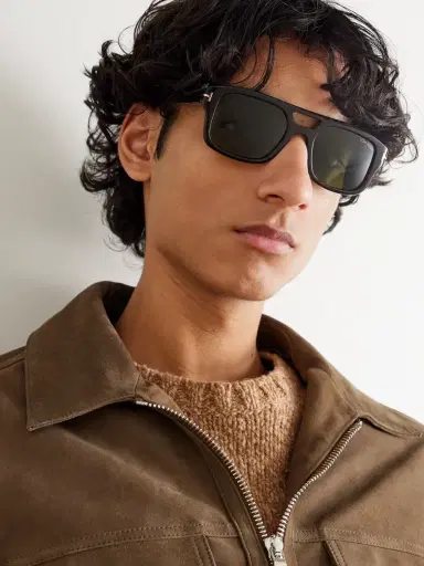 Tom Ford Navigator Aviator-Style Tortoiseshell Acetate Sunglasses - Men | Thumbnail 2 Tom Ford Navigator Aviator-Style Tortoiseshell Acetate Sunglasses - Men | Thumbnail 2