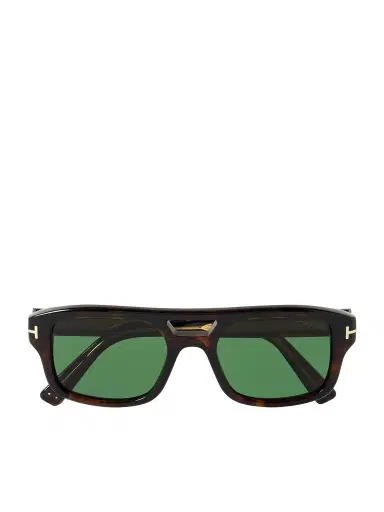 Tom Ford Navigator Aviator-Style Tortoiseshell Acetate Sunglasses - Men | Thumbnail 1 Tom Ford Navigator Aviator-Style Tortoiseshell Acetate Sunglasses - Men | Thumbnail 1