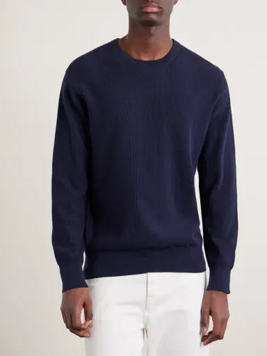 Hartford Cotton-Piqué Sweater - Men | Thumbnail 3