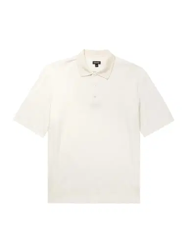 Zegna Cotton and Silk-Blend Polo Shirt - Men | Thumbnail 1