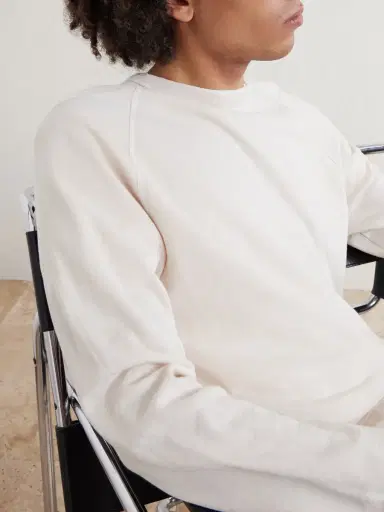 James Perse Supima Cotton-Jersey Sweatshirt - Men | Thumbnail 5