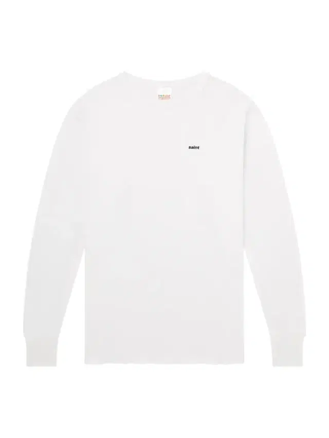 SAINT Mxxxxxx Thermal Logo-Embroidered Honeycomb-Knit Cotton T-Shirt - Men