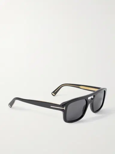 Tom Ford Navigator Aviator-Style Acetate Sunglasses - Men | Thumbnail 4 Tom Ford Navigator Aviator-Style Acetate Sunglasses - Men | Thumbnail 4