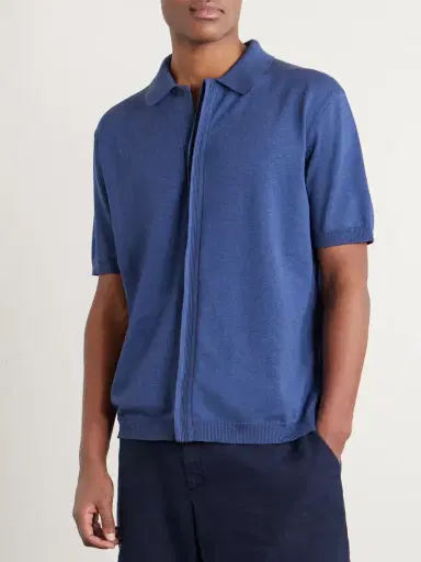 MR P. Organic Cotton and Silk-Blend Shirt - Men | Thumbnail 3