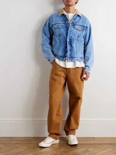NN07 Mylo 1874 Tapered Organic Cotton-Twill Trousers - Men | Thumbnail 2