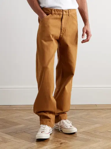 NN07 Mylo 1874 Tapered Organic Cotton-Twill Trousers - Men | Thumbnail 3