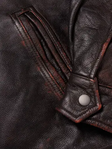 FrizmWORKS Distressed Leather Jacket - Men | Thumbnail 6 FrizmWORKS Distressed Leather Jacket - Men | Thumbnail 6