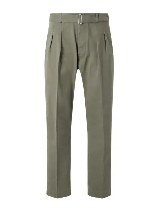 Evans Wide-Leg Belted Pleated Organic Cotton-Twill Chinos - Men