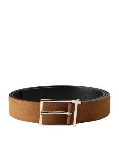 Tom Ford 2.8cm Nubuck Belt - Men | Thumbnail 1