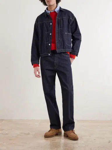 Kaptain Sunshine Skate Straight-Leg Selvedge Jeans - Men | Thumbnail 2