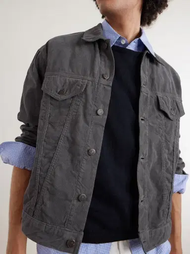 Kaptain Sunshine T-3 Cropped Cotton-Corduroy Jacket - Men | Thumbnail 5 Kaptain Sunshine T-3 Cropped Cotton-Corduroy Jacket - Men | Thumbnail 5