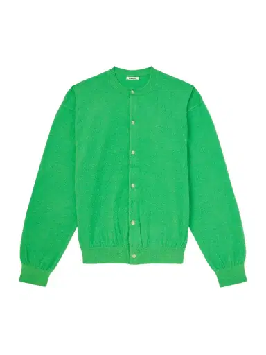Auralee Brushed Cashmere and Cotton-Blend Cardigan - Men | Thumbnail 1