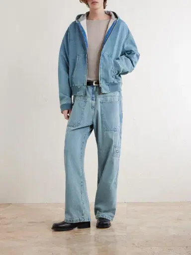 Vetements Hooded Denim Jacket - Men | Thumbnail 2