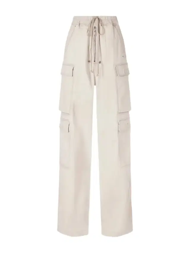 Jumbo Belas Cotton-blend Wide-leg Cargo Pants