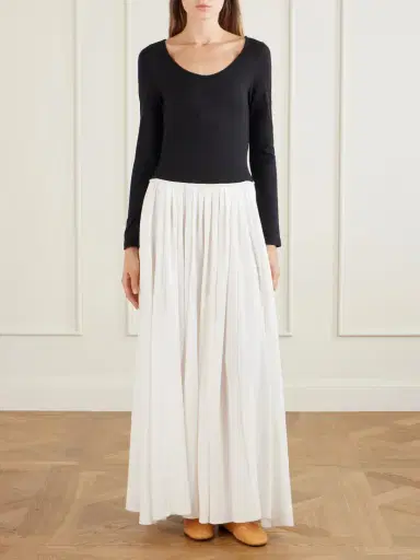 Khaite Cotton-jersey Midi Dress | Thumbnail 2