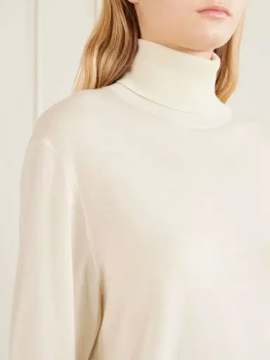The Row Nabari Cashmere Turtleneck Sweater | Thumbnail 5 The Row Nabari Cashmere Turtleneck Sweater | Thumbnail 5