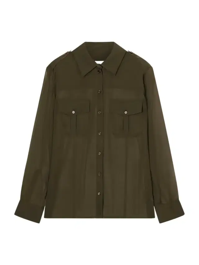 Daphne Silk-georgette Shirt