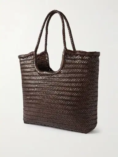 Dragon Diffusion Ns Diagonal Triple Jump Woven Leather Tote | Thumbnail 3 Dragon Diffusion Ns Diagonal Triple Jump Woven Leather Tote | Thumbnail 3