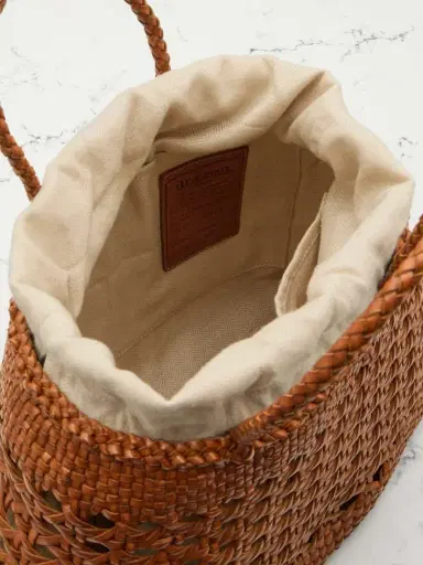 Dragon Diffusion Santa Cano Woven Leather Tote | Thumbnail 5