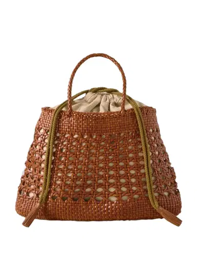 Dragon Diffusion Santa Cano Woven Leather Tote | Thumbnail 1
